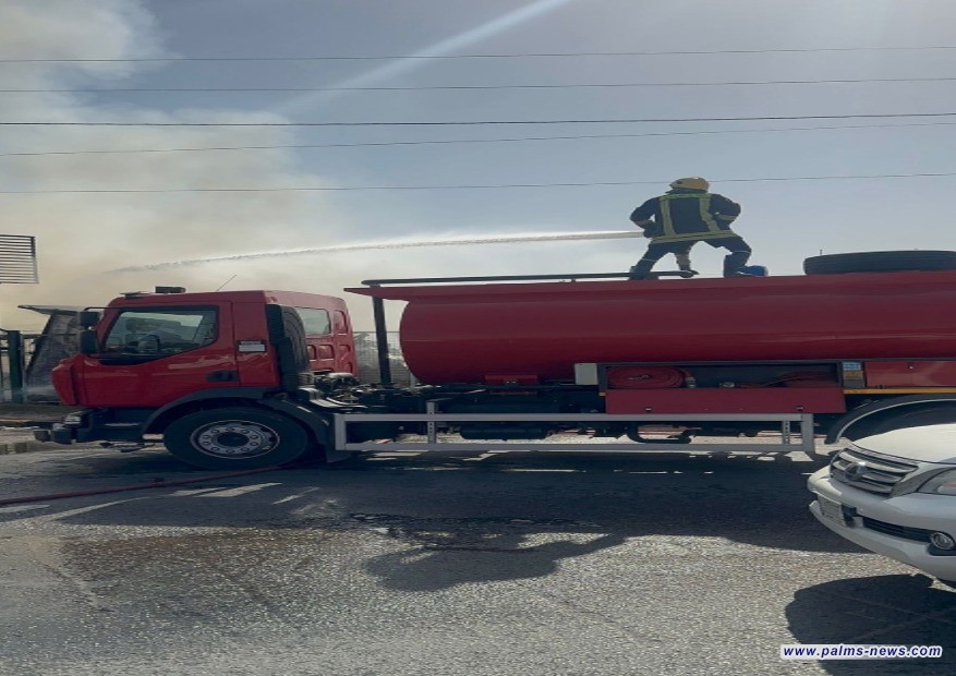 الدفاع المدني تعلن السيطرة على حريق اندلع بأحد المطاعم في النجف